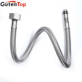 Douche d&#39;eau en acier de LB-GutenTop Tuyau flexible d&#39;acier inoxydable de tuyau flexible